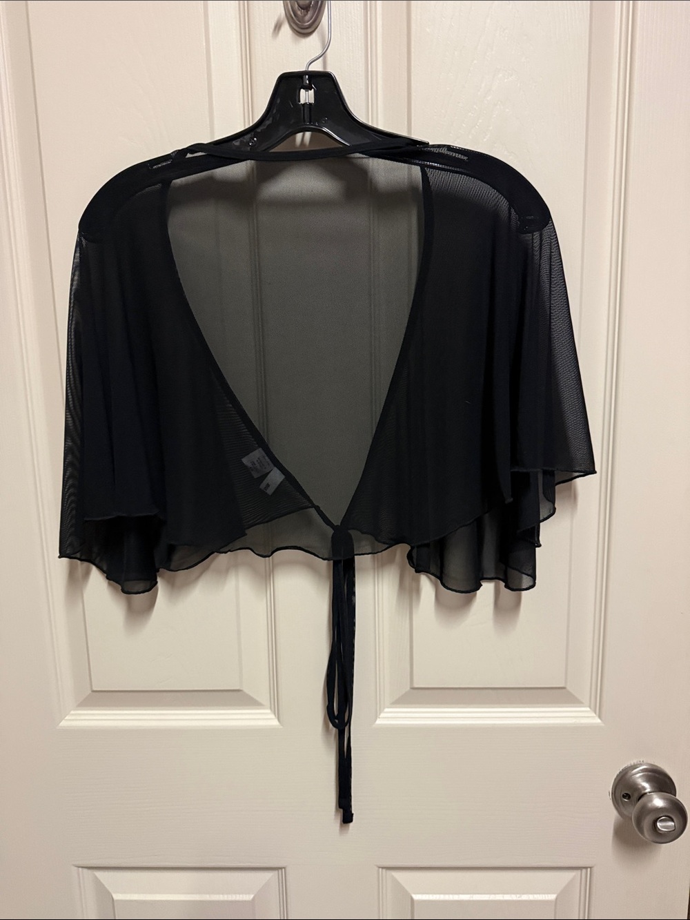Joah Brown Tie-Front Shrug - Picture 2 of 5